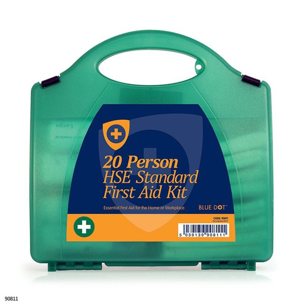 Blue Dot Eclipse Hse 20 Person First Aid Kit Green 1047213