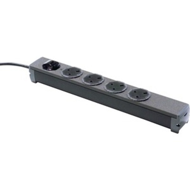 4 Way Universal PDU with  Sockets And IEC C14 Plug PDU4-UK-IEC