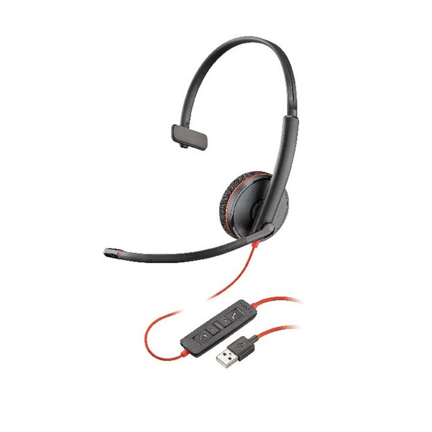 Plantronics Blackwire Monaural C3210 USB-A 209744-201 PLR16016