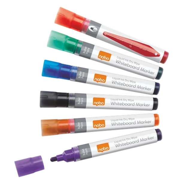 Nobo Liquid Ink Markers Assorted 1901419 1901419