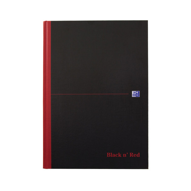 Black n' Red A-Z Casebound Hardback Notebook A4 Pack of 5 100080432 JDC67922