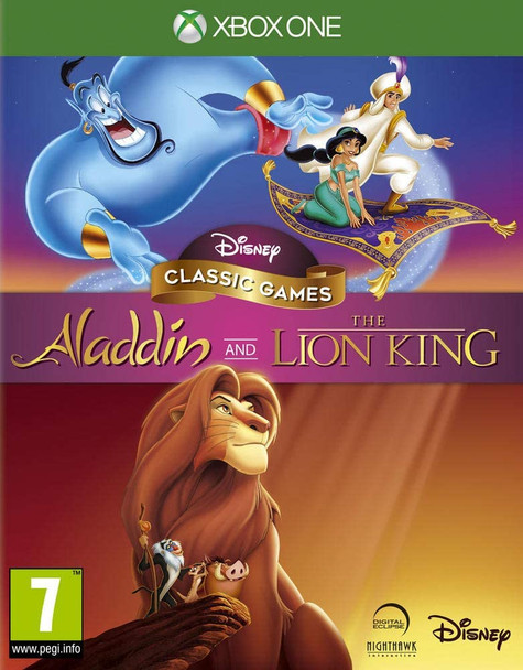 Disney Classic Games Aladdin and The Lion King Microsoft XBox One Game