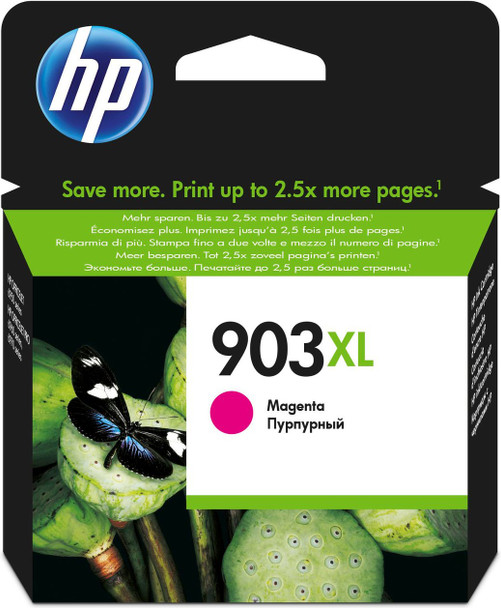 Hp 903Xl Magenta High Yield Ink Cartridge 750 Pages 8.5Ml for Hp Officejet 6950/ T6M07AE