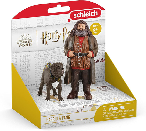 Schleich Wizarding World Harry Potter Toy Figure Hagrid & Fang 42638