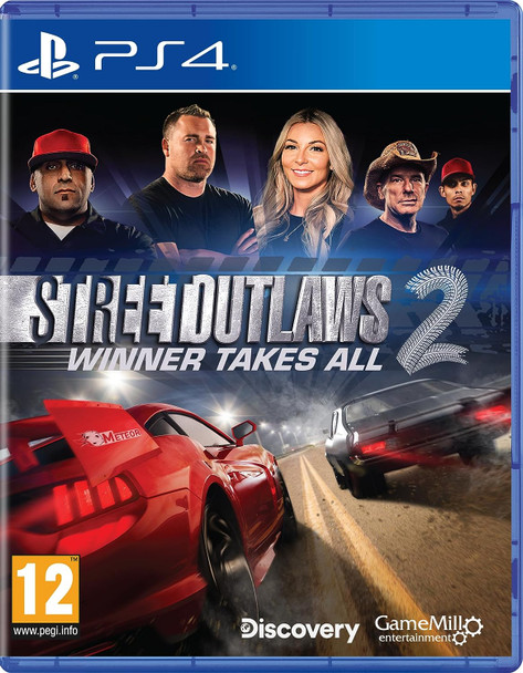 Street Outlaws 2 Sony Playstation 4 PS4 Game