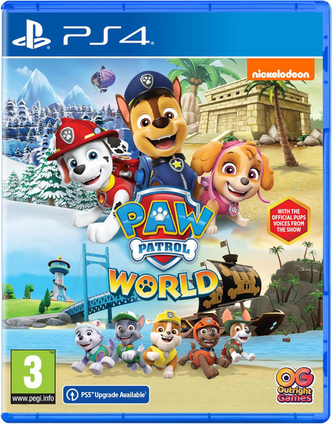 Paw Patrol World Sony Playstation 4 PS4 Game