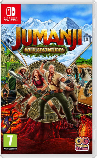 Jumanji Wild Adventures Nintendo Switch Game