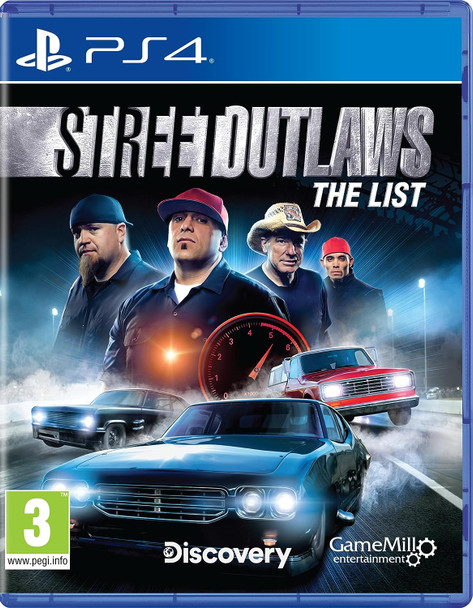 Street Outlaws The List Sony Playstation 4 PS4 Game