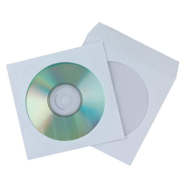 50 x Q-Connect CD Envelope Paper Saves your disks from scratching KF02206 KF02206