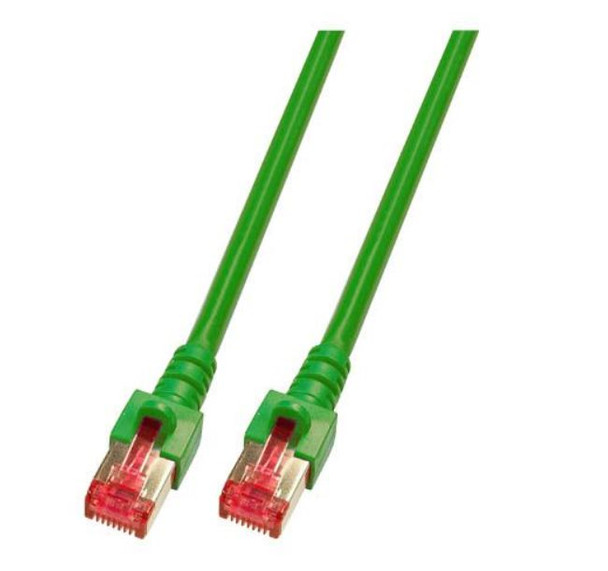 MicroConnect SSTP6005GBOOTED SSTP CAT6 0.5M GREEN LSZH SSTP6005GBOOTED