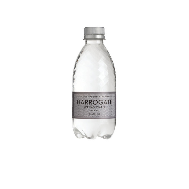 Harrogate Sparkling Spring Water 330ml Plastic Bottle Pack of 30 P330302C HSW35146