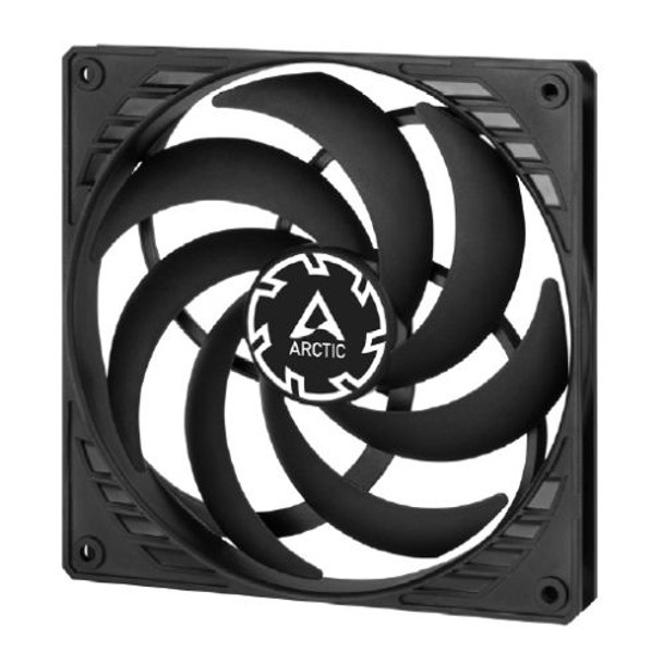 Arctic P14 14Cm Pressure Optimised Slim Pwm Pst Fan W/ Integrated Y-Cable Black ACFAN00268A