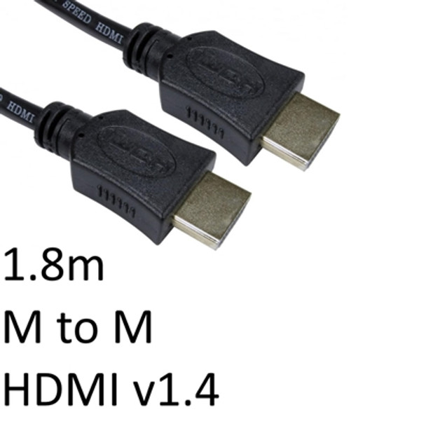 Hdmi 1.4 M To Hdmi 1.4 M 1.8M Black Oem Display Cable 77HDMI-018