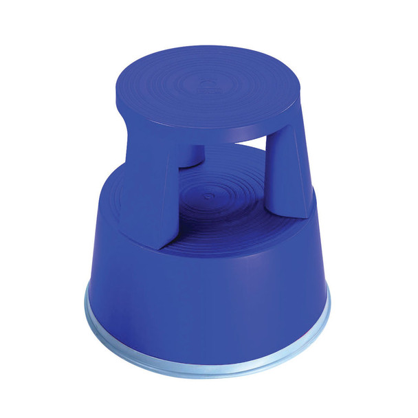 2Work Plastic Step Stool Blue T7/Blue 2W05000