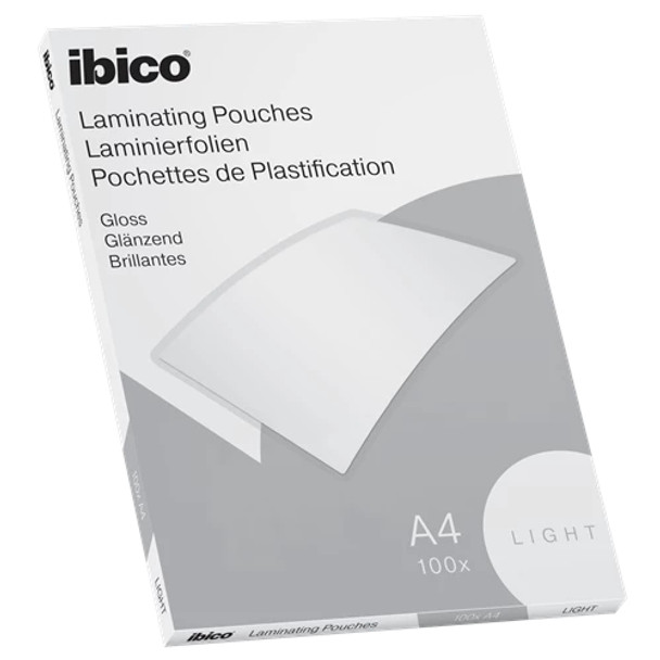 Ibico Basics Light A4 Laminating Pouches 627308 627308