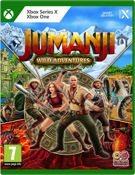 Jumanji Wild Adventures Microsoft XBox One Series X Game