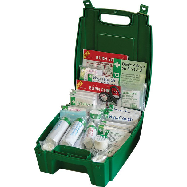 Evolution Series British Standard Compliant Workplace First Aid Kit In Green Evo K3031MD
