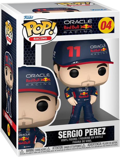 Funko POP! Vinyl Racing Formula 1 F1 Red Bull Sergio Perez 72269