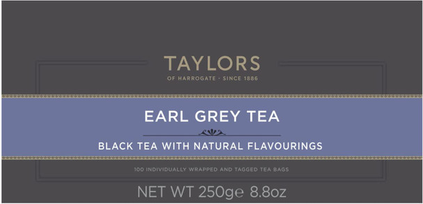 Taylors Earl Grey Tea Envelopes Pack 100 2651RW
