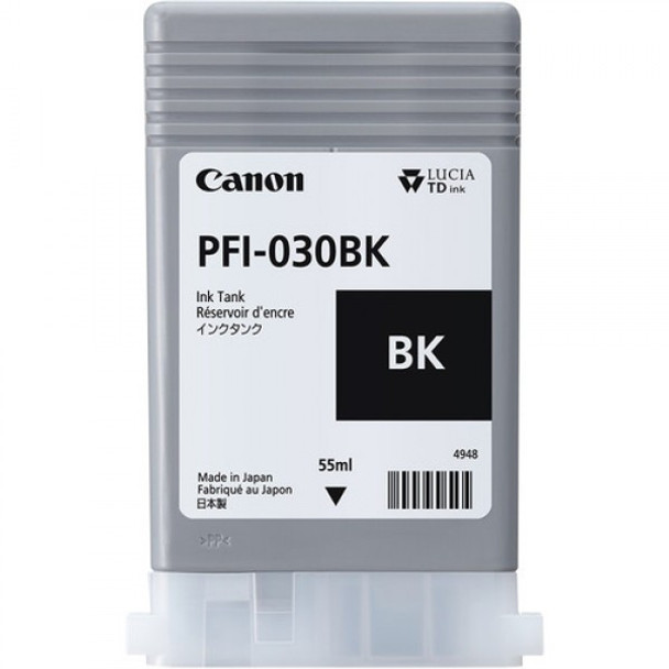 Canon Pfi 030 Black Ink Cartridge 55Ml - 3489C001 3489C001