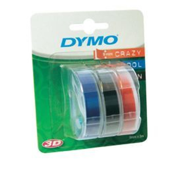 Dymo S0847750 Embossing Tapes Pack of 3 S0847750