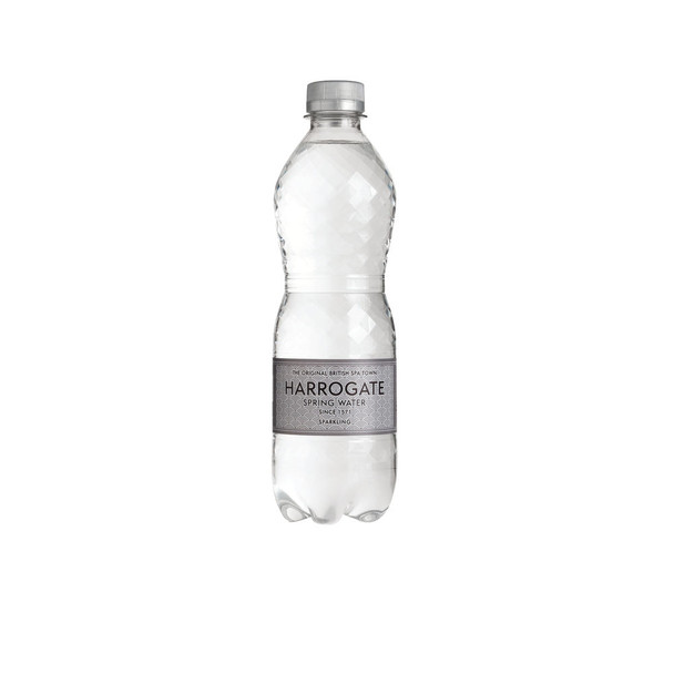 Harrogate Sparkling Spring Water 500ml Plastic Bottle Pack of 24 G750121S HSW35109