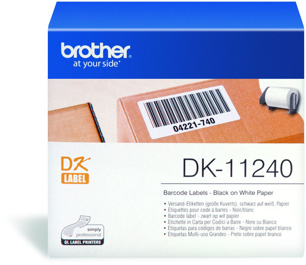 Brother W125770269 BARCODE LABEL 102X51MM DK-11240