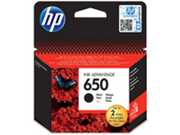 HP CZ101AE#BHK Ink 650 Black CZ101AE#BHK