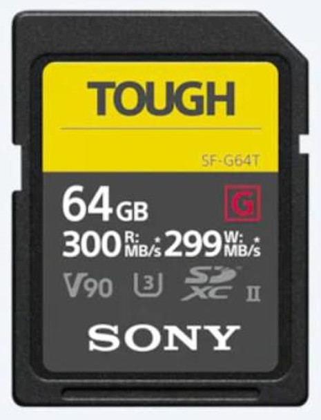 Sony SF64TG Sf-G64T/T1 Memory Card 64 Gb SF64TG