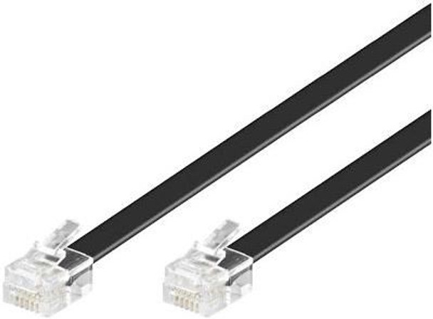 MicroConnect MPK1005B Modular Straight RJ12 6C/6P MPK1005B