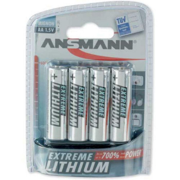 ANSMANN 1512-0002 Extreme Lithium AA Mignon 1512-0002