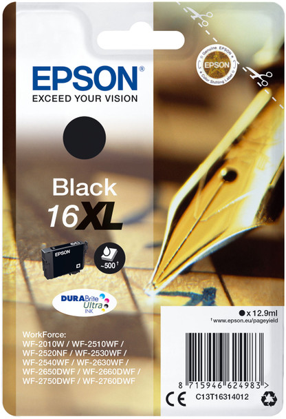 Epson C13T16314012 16XL ink cartridge blk C13T16314012