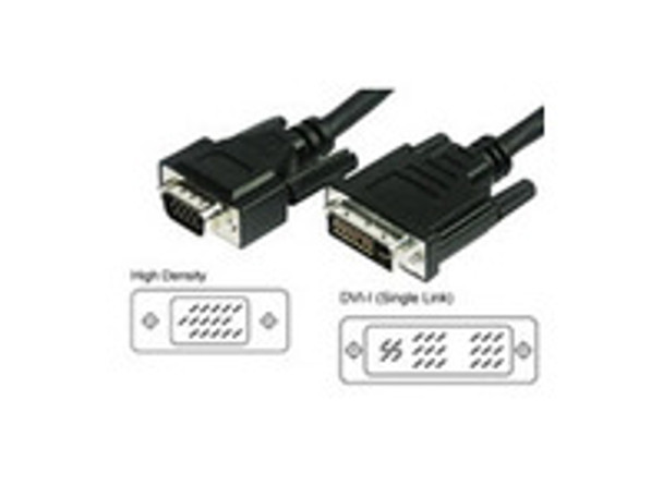 MicroConnect 50991 DVI-I 12+5 - VGA M-M 3m 50991