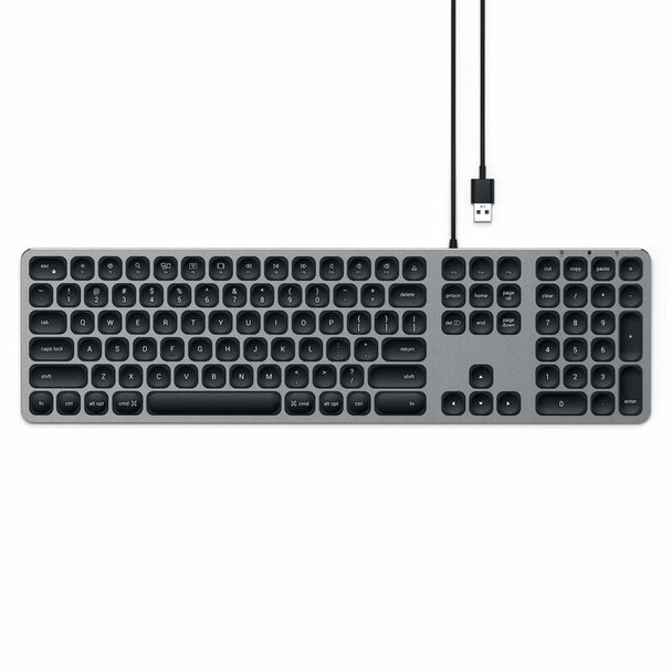 Satechi ST-AMWKM Keyboard with Keypad USB US ST-AMWKM