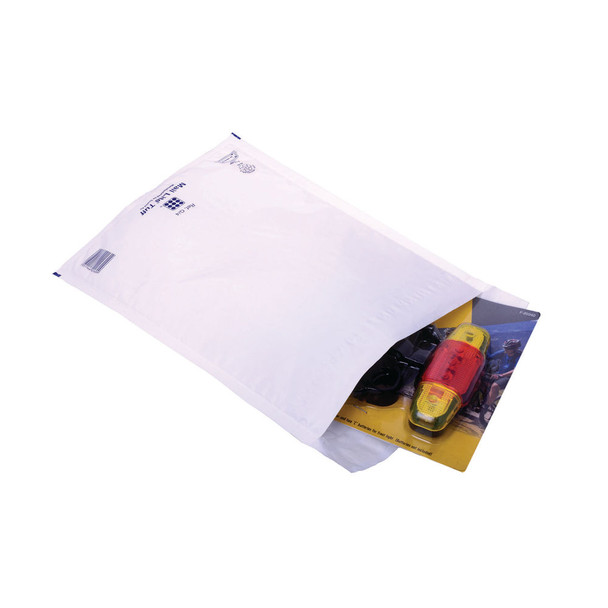 Ampac Envelopes 230x345mm Extra Strong Polythene Padded Bubble Lined White PB11156