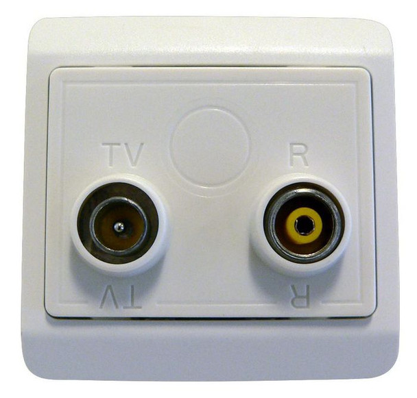 Comega 22002 Wall outlet Odin T0B white 22002