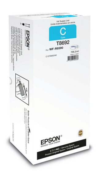 Epson C13T869240 WF-R8590 INK PACK XXL CYAN 75K C13T869240