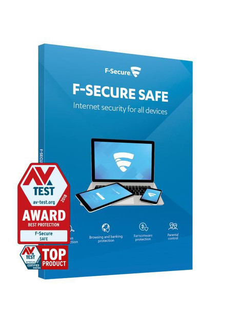 F-Secure FCFXBR1N005E1 Safe 5-Devices 1 year FCFXBR1N005E1