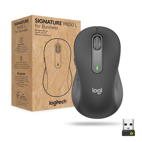 Logitech 910-006348 SIGNATURE M650 L WRLS MOUSE 910-006348