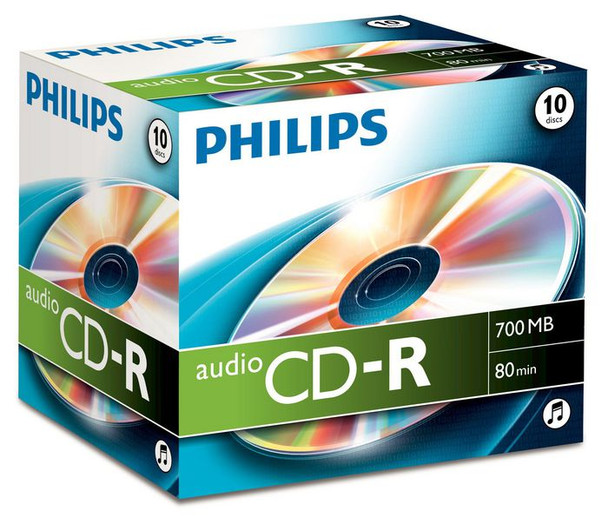 Philips CR7A0NJ10/00 CD-R - 700MB / 80min CR7A0NJ10/00