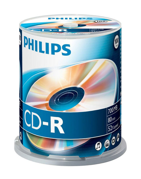 Philips CR7D5NB00/00 700MB / 80 min 52 x CD-R CR7D5NB00/00