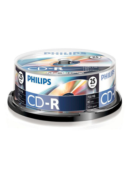 Philips CR7D5NB25/00 CD-R - 700MB / 80min CR7D5NB25/00