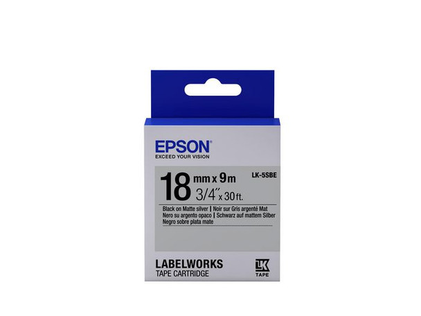 Epson C53S655013 TAPE - LK5SBE MATTE BLK/ C53S655013