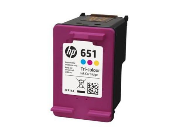 HP C2P11AE#BHK Ink Cartridge No 651 Tri-Color C2P11AE#BHK