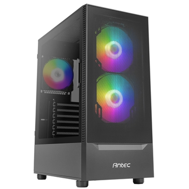 Antec Nx410 Mid Tower 1 X Usb 3.0 / 2 X Usb 2.0 Tempered Glass Side Window 0-761345-81041-8