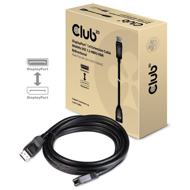 Club3D CAC-1023 Displayport 1.4 Extension CAC-1023