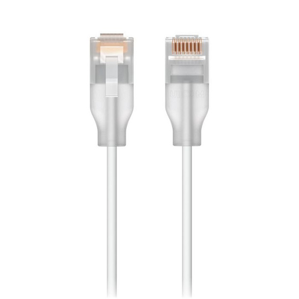 Ubiquiti UACC-CABLE-PATCH-EL-0.15M-W-24 Nano-thin patch cable with a UACC-CABLE-PATCH-EL-0.15M-W-24