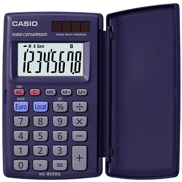 Casio HS-8VERA Calculator Pocket Financial HS-8VERA