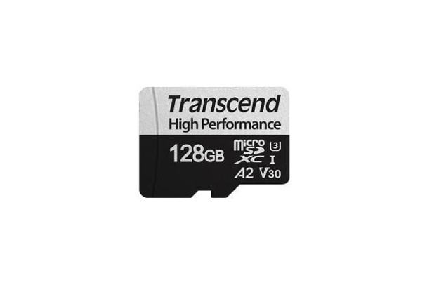 Transcend TS128GUSD330S Microsd Card Sdxc 330S 128Gb TS128GUSD330S