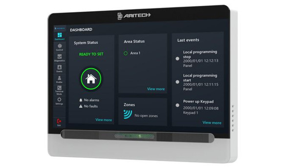 Aritech ATS1140 7" touch screen for Advisor ATS1140